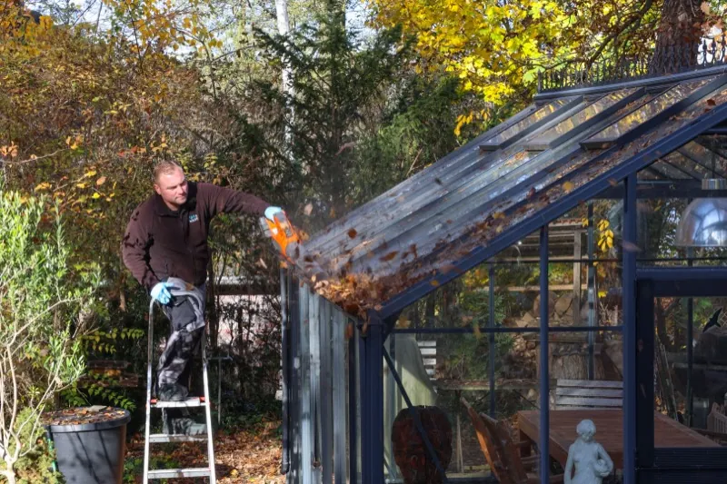 Wintergarten reinigen
